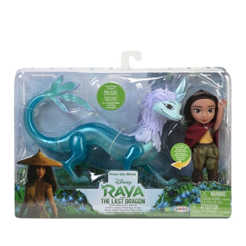 🌻2/$25🌻Disney's‎ Raya and the Last Dragon Petite Raya & Sisu Gift Set.